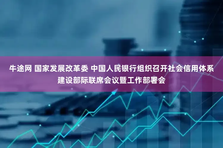 牛途网 国家发展改革委 中国人民银行组织召开社会信用体系建设部际联席会议暨工作部署会