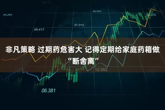 非凡策略 过期药危害大 记得定期给家庭药箱做“断舍离”