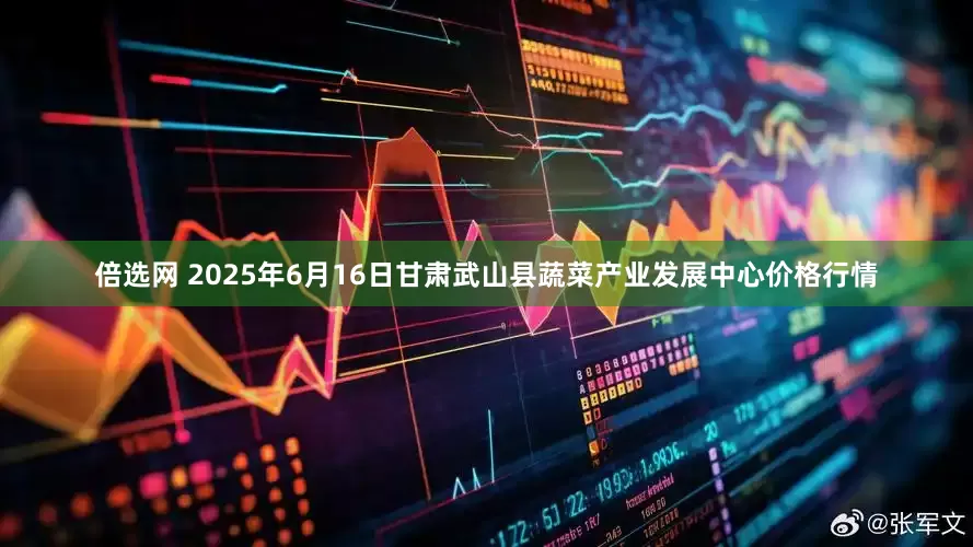 倍选网 2025年6月16日甘肃武山县蔬菜产业发展中心价格行情