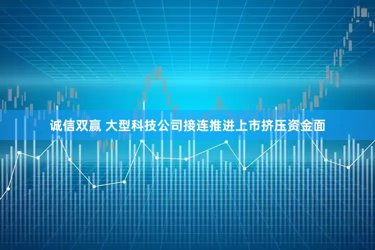诚信双赢 大型科技公司接连推进上市挤压资金面